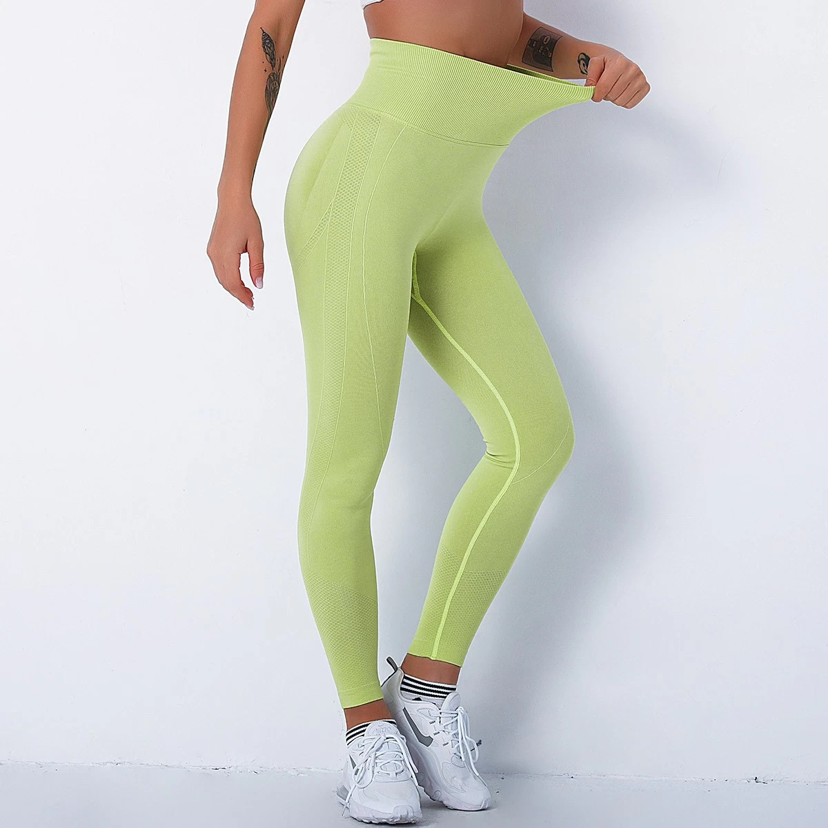 S-SHAPER High Waisted Workout Leggings for Women Compression Tummy Control Butt Lifting Soft Seamless Yoga Pants Manufacturers