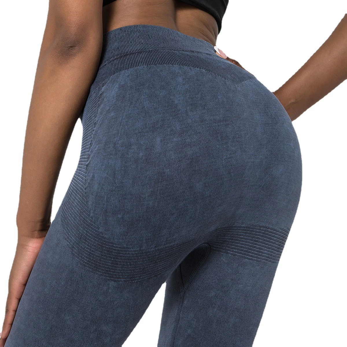 S-SHAPER High Waist Seamless Imitate Jeans Print Leggings Supplier Push Up Fashion Pants Workout for Women Quick drying Athleisure