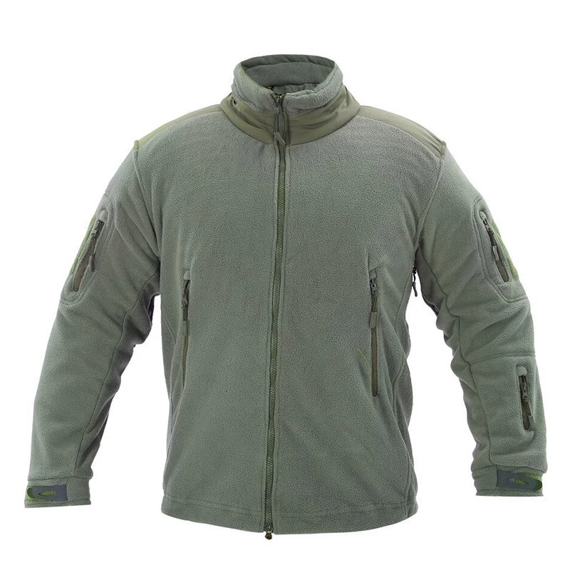 S-SHAPER Men's Sport Jackets with Hood Winter Polar Fleece Hiking Hunting Coats Multi Pockets With Zip