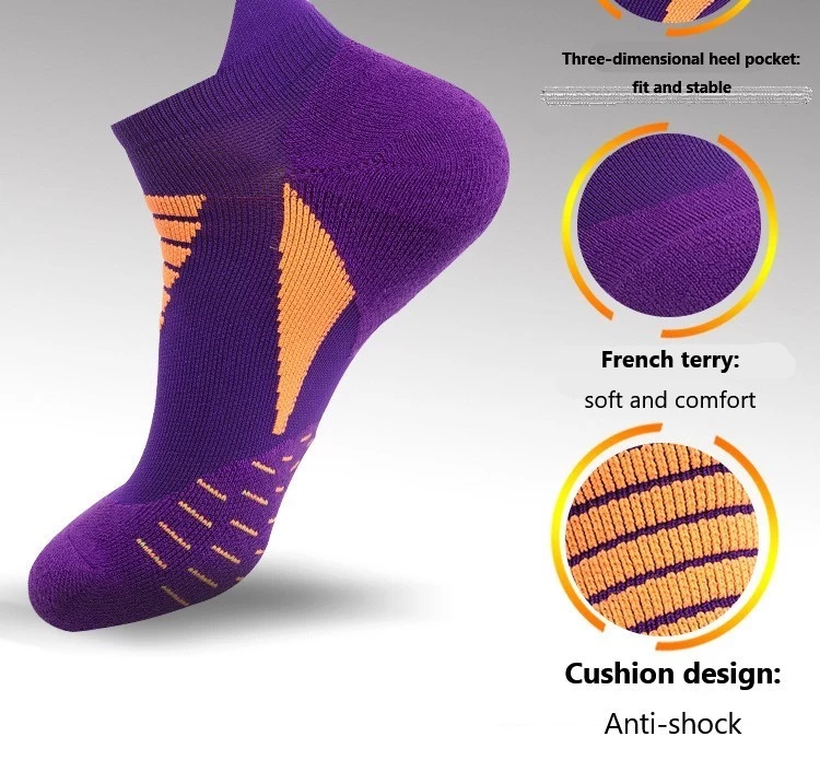 S-SHAPER Running Basketball Sport Outdoor Low Cut Quick Drying Socks For Men Women Supplier