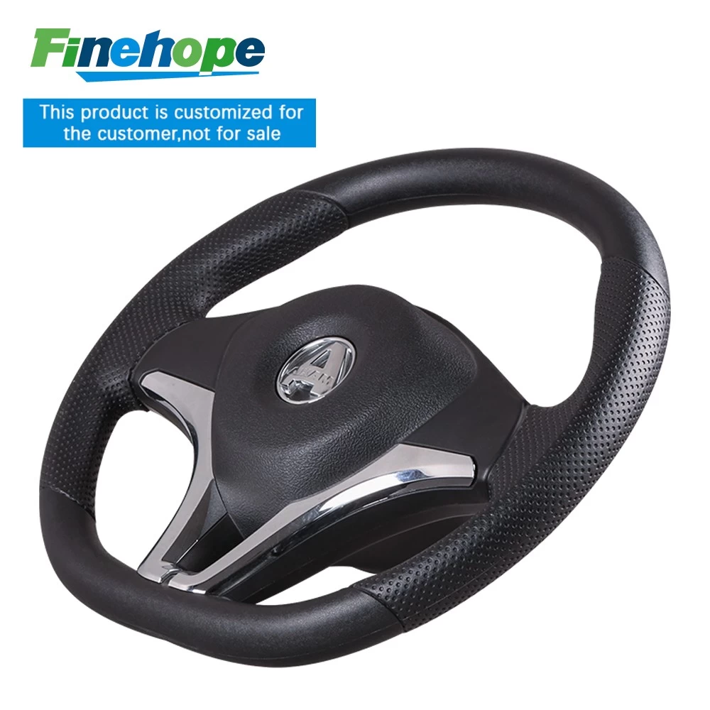 China customize PU Polyurethane steering wheel China Manufacturer Classic Durable Spare Parts with Perforated Leather  water proof manufacturer
