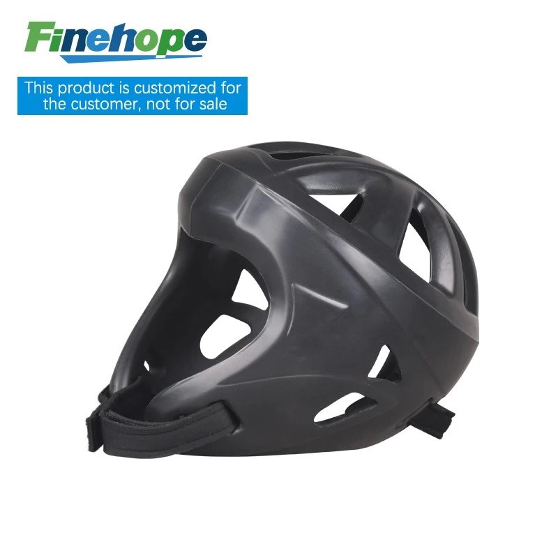 China Custom Brand Logo Design Soft Sparring Helmet Fight Training Adjustable Protection Winning Head guard Kickboxing Boxing Headgear manufacturer