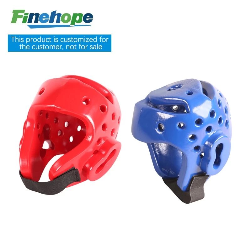 porcelana Finehope taekwondo guardia espuma cabeza casco protector casco azul taekwondo fabricante