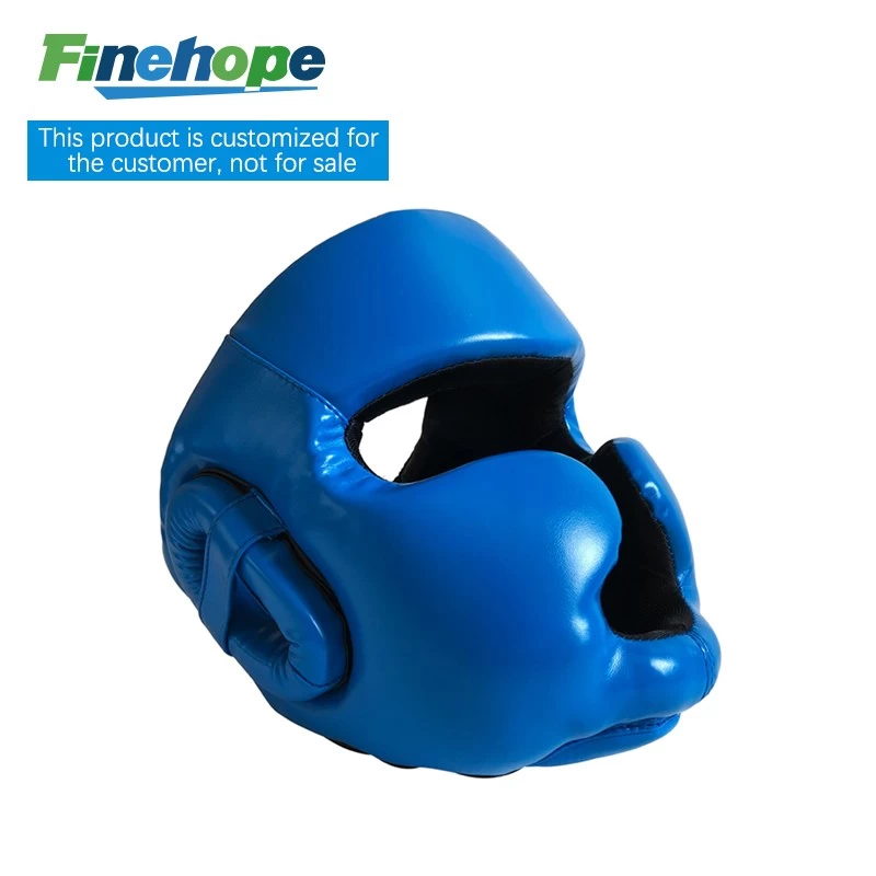 China Capacete de boxe vencedor com design personalizado profissional, protetor de cabeça/protetor de cabeça, capacete de boxe fabricante