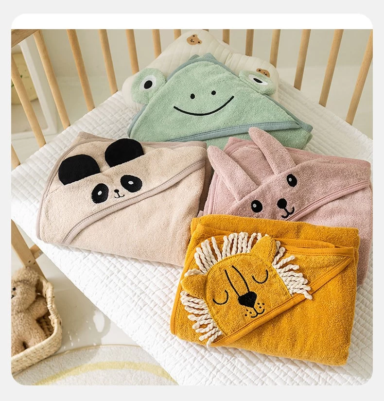 Cute Kids Cotton Hand Towels Wholesale MOQ 12