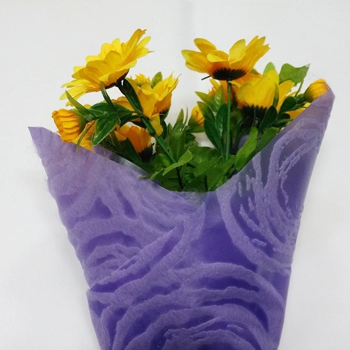 Flower Wrapping Paper Non-Woven Bouquet Wraps For Florist Non Woven Floral Packaging Manufacturer