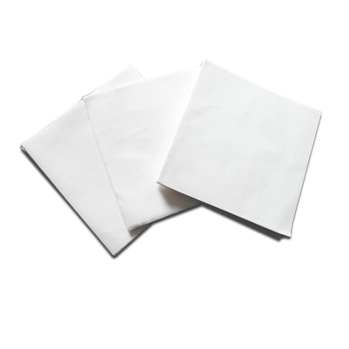 China Airlaid Paper Napkin Supplier Linen Feel Like Cloth Pre-Folded Airlaid White Napkin For Party manufacturer