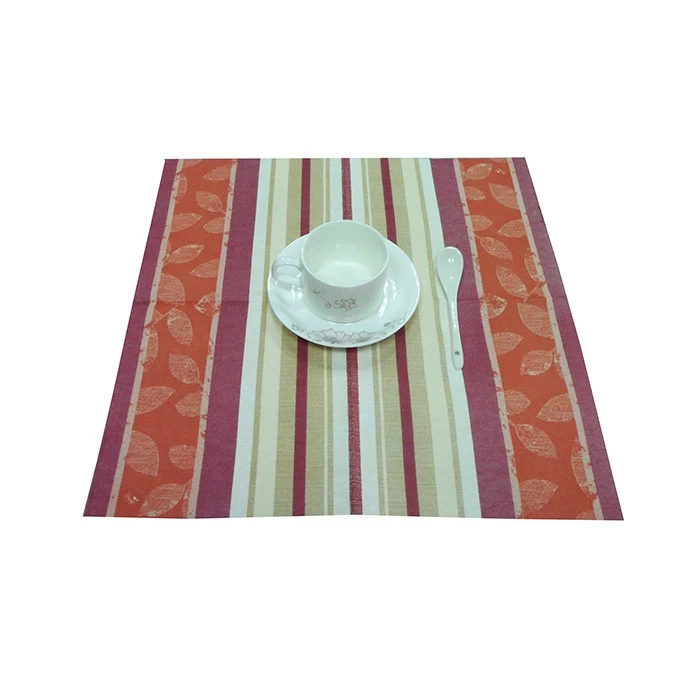 中国 リネンの感触の紙ナプキン メーカー卸売装飾テーブル ディナー OEM カスタム エアレイド ナプキン メーカー