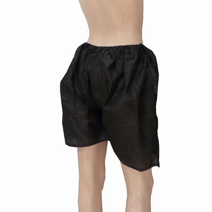China China Non Woven Boxer Custom Disposable Mens Underwear Non Woven Men Boxer Short Massage Short Pants manufacturer