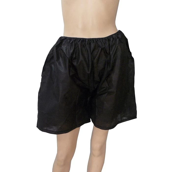 China Disposable Boxer Underwear Manufacturer Disposable Men Underwear Women Boxer Shorts For Sauna Spa manufacturer