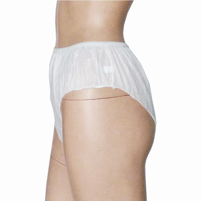 China China Disposable Briefs Vendor Non Woven Underwear For Spa Panties For Women Period Sterilized manufacturer