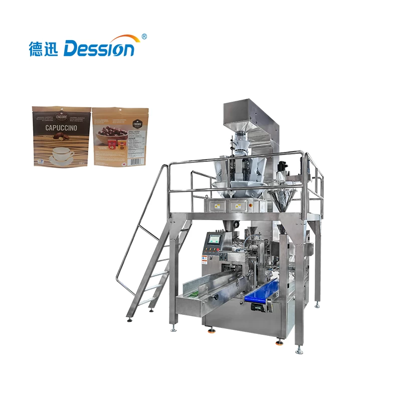 Chine Automatic Granule Packing Machine Premade Bag Filling Machine Coffee Bean Candy Seeds Grain Pouch Premade Bag Packing Machine - COPY - jcfoow fabricant