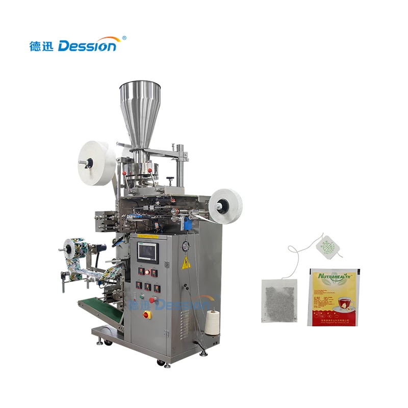 China Full automatic three sides sealing sachet tea leaf and small bag fruit tea packing machine price - COPY - m76lhj Hersteller