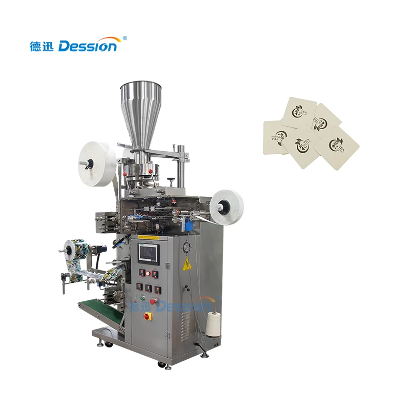 China Multifunctionele verticale theeverpakkingsmachine voor het vullen en afdichten van platte kleine theezakjes fabrikant
