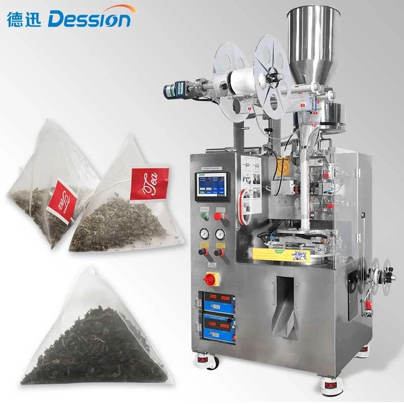 Китай Высокоскоростная машина для упаковки чайных пакетиков в треугольный нейлоновый внутренний пакет производителя