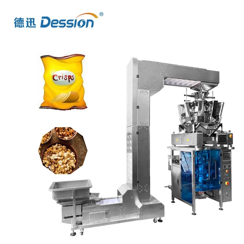China Sistemas de Pesagem Automáticos Completos Batata Frita/Batata Frita/Arroz/Máquina Empacotadora de Grânulos fabricante