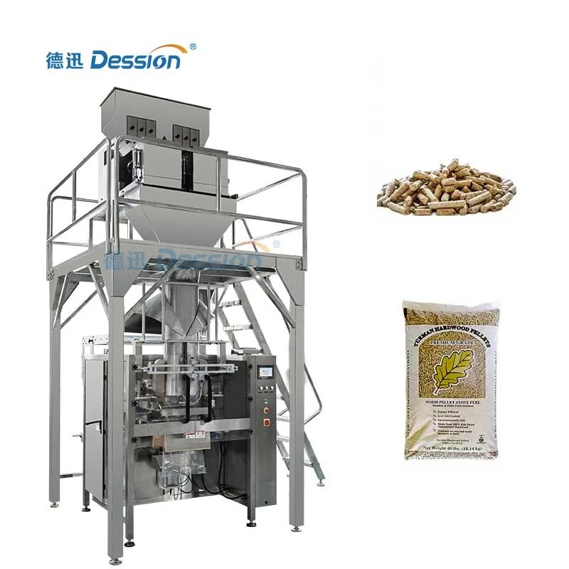 China Big bag de alta qualidade 5kg 10kg 15 kg Máquina automática de embalagem de pellets de madeira fabricante na China fabricante