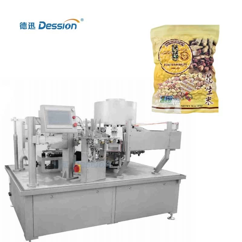 China Erdnussnüsse vorgefertigte Beutel-Vakuumverpackungsmaschine China Hersteller Hersteller