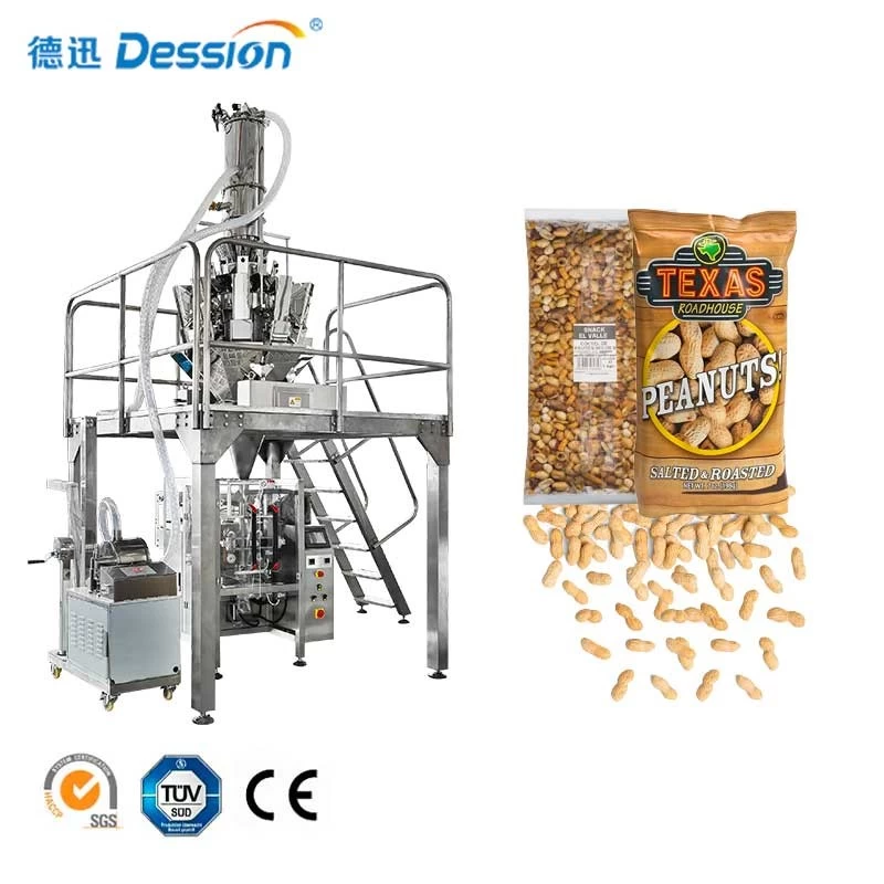 China Automatic Dry Fruit Nuts Bag Packaging Machine Peanut Cashew Nuts Packing Machine manufacturer manufacturer