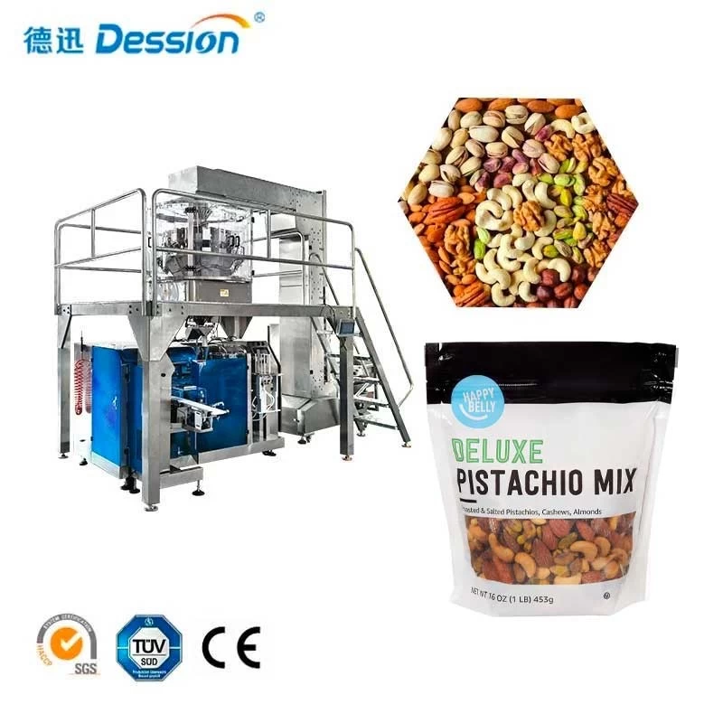 China Automatic Premade Deluxe Pistachio Mix Packing Machine manufacturer