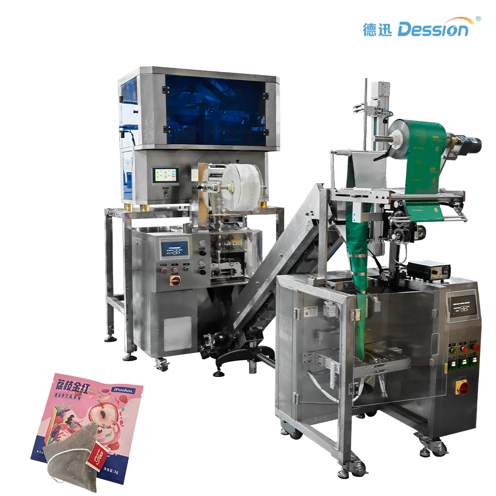 China Three-side-seal inner and outer tea bag machine: The intelligent choice for mass production manufacturer