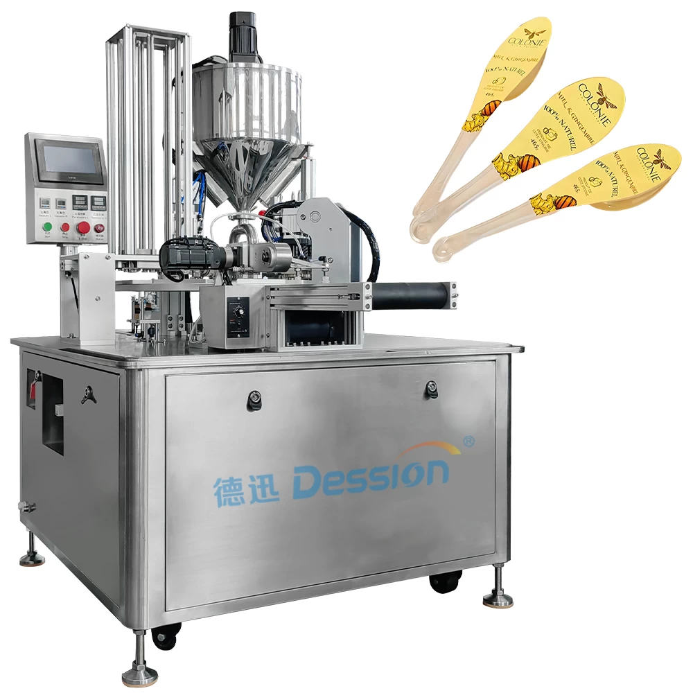China Fully automatic honey filling machine - turntable spoon system supports seamless docking manufacturer