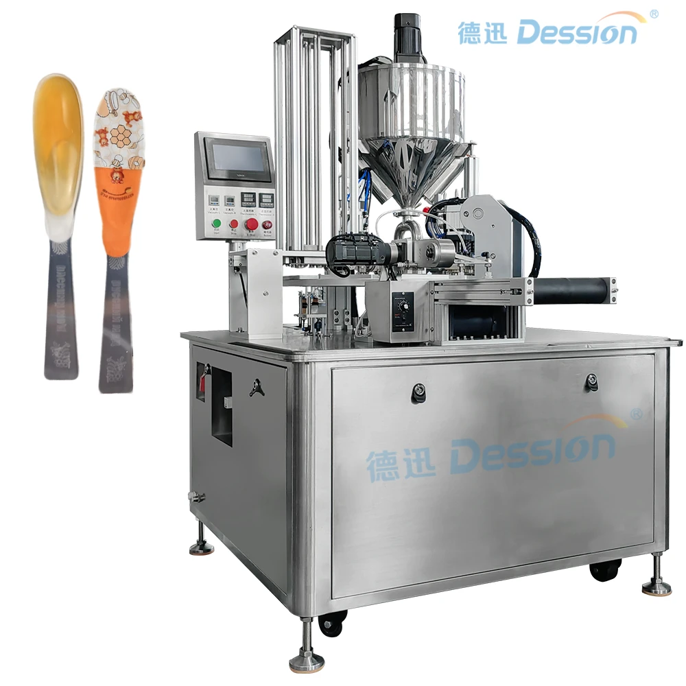 China Turntable Honey Spoon Filling Machine - First Choice for Fully Automatic Production manufacturer