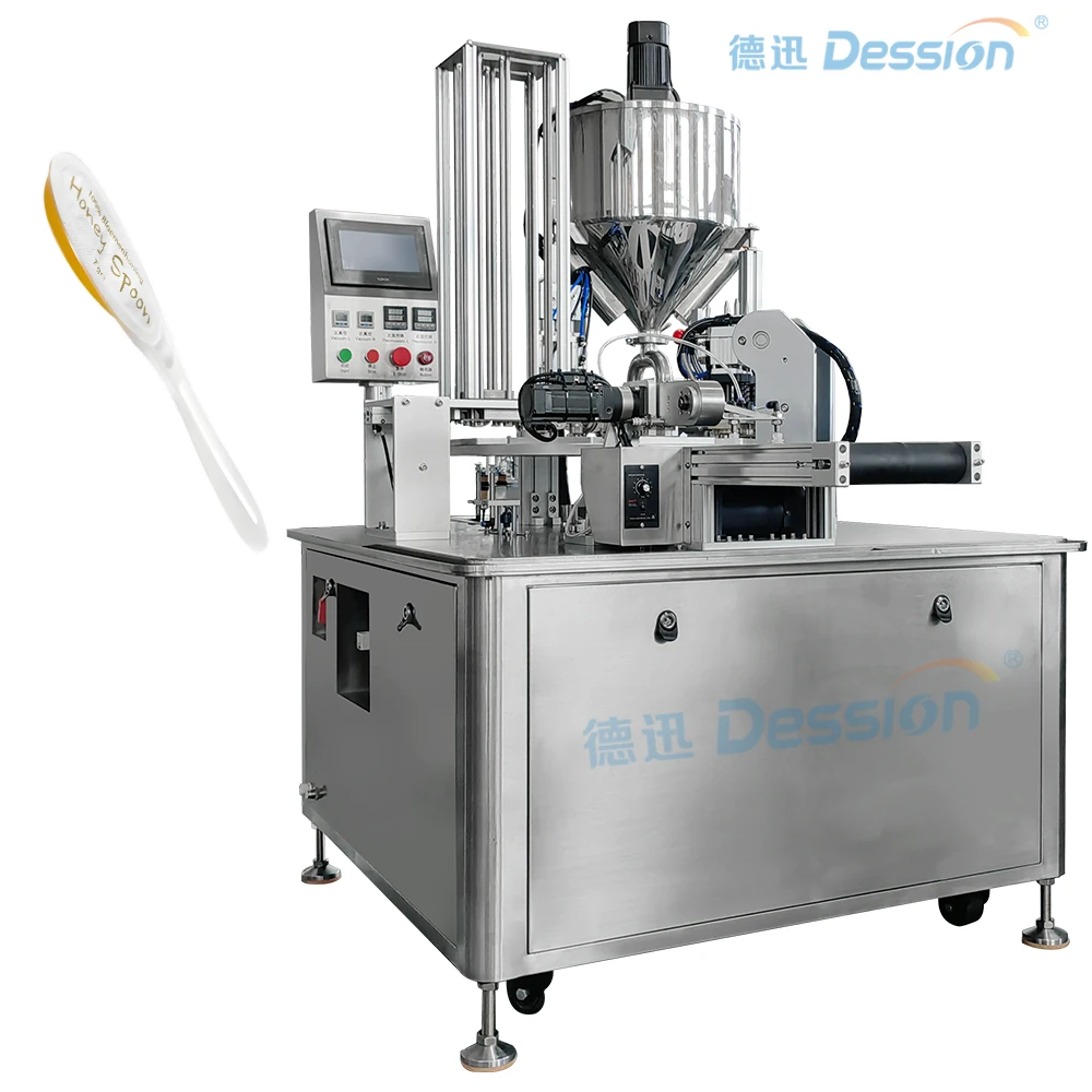 China Honey packaging magic tool - fully automatic spoon placement and filling machine manufacturer