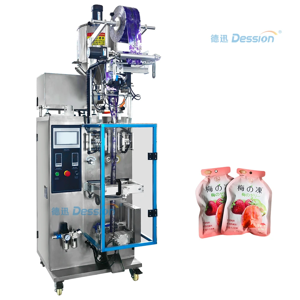 China Kleine verticale vloeistofverpakkingsmachine, geleigel, fabrieksprijs fabrikant