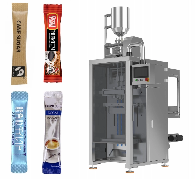 Китай Полностью автоматическая многополосная упаковочная машина для гранул с задним уплотнением Завод CE производителя производителя