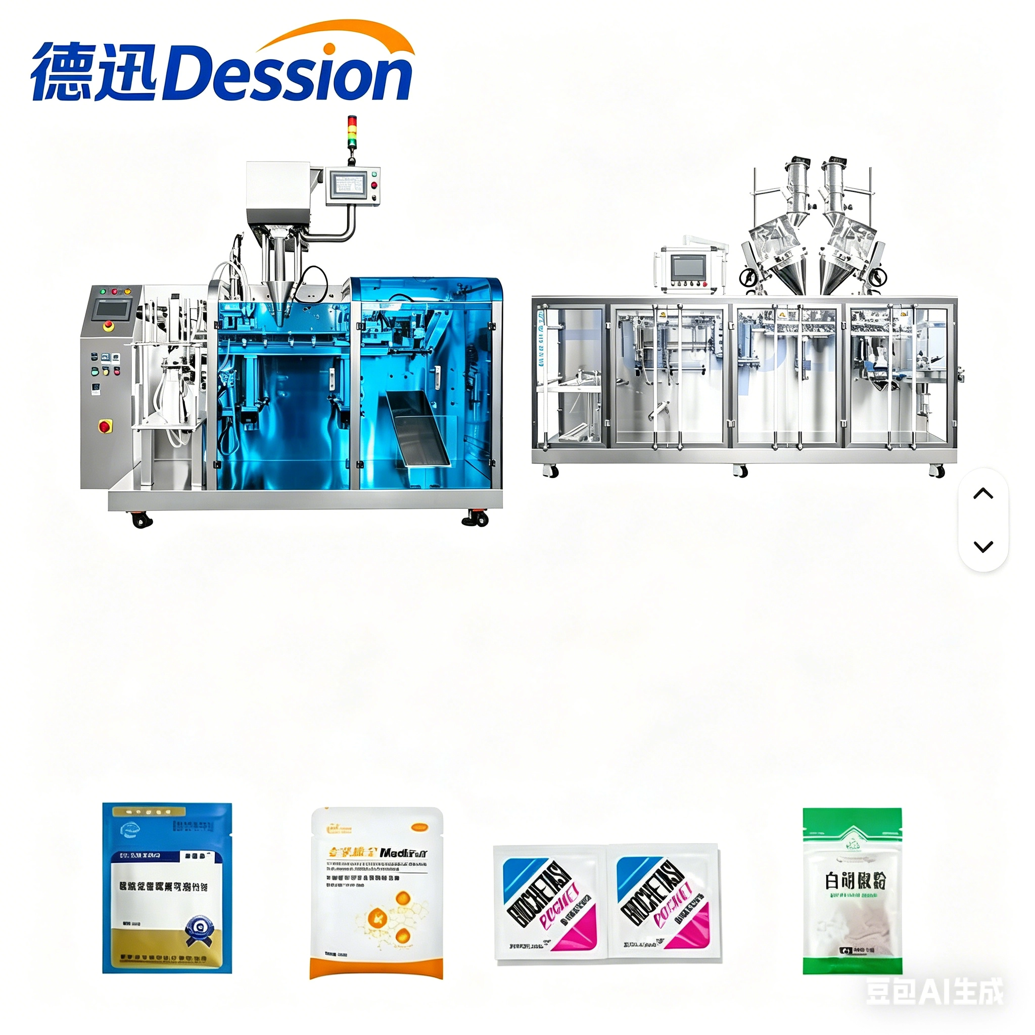 China Automatic Horizontal Premade Pouch Packing Machine Multi-Function Horizontal Premade Bag Packaging Machine Chinese Manufacturer manufacturer