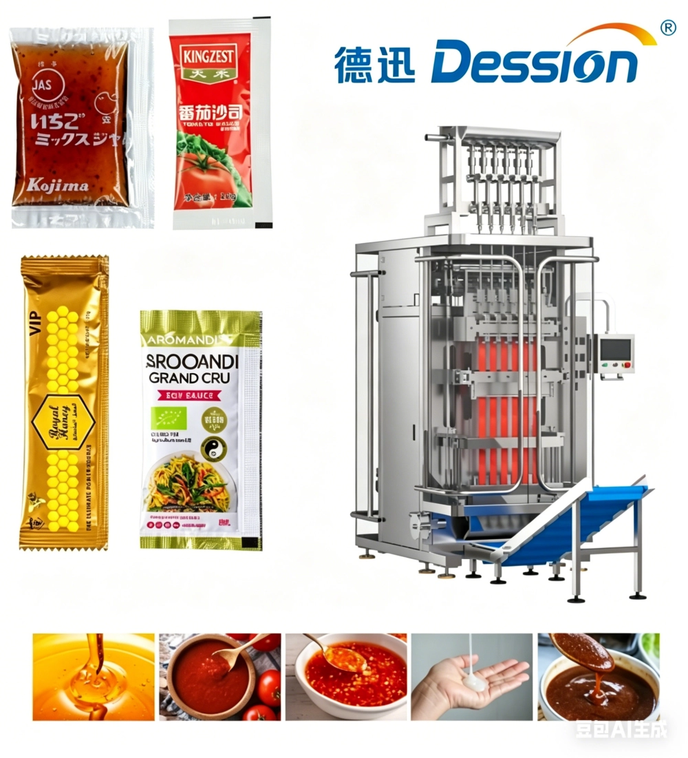 Chine Machine d'emballage de pâte à sceller multi-voies à 3 côtés fabricant