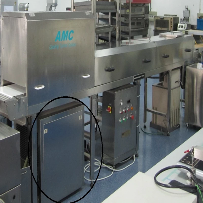 Fournisseur de tunnels de refroidissement de chocolat AMC