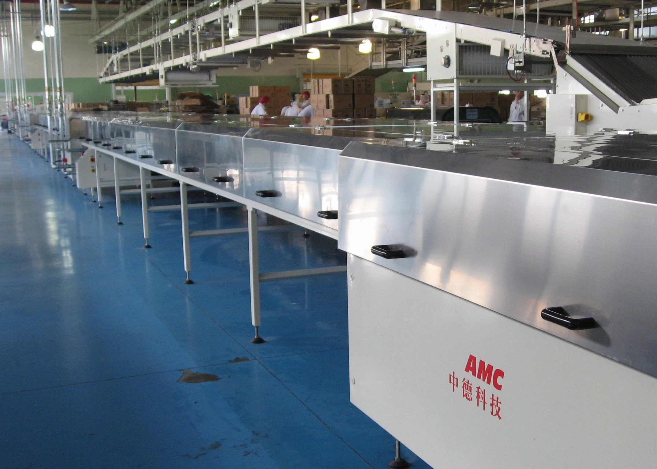 China Conveying and Cooling in food and cosmetics Industry manufacturer