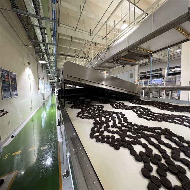 China high capacity customized chocolate biscuit candy bread snack stainless steel cooling tunnel supplier