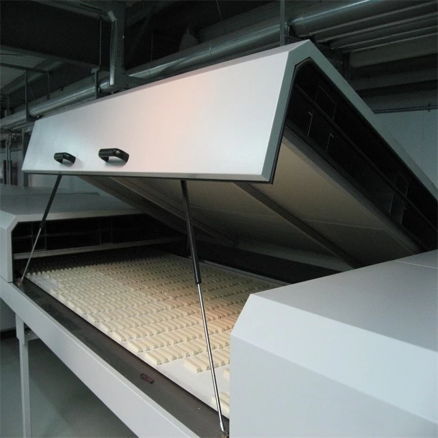 High Effect Electrically Controlled Wafer Biscuit Cooling Tunnel Machine
