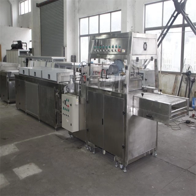 China AMC High capacity factory price chocolate enrobing machine cooling tunnel manufacturer