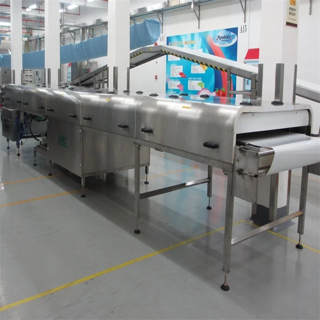 China AMC High performance easy operation stainless steel Pizza cooling tunnel manufacturer