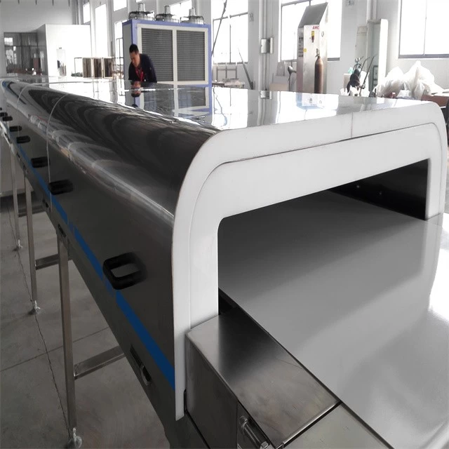 Leading supplier best sell high effect chocolate food cooling tunnel