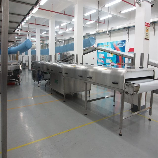 China China supplier newly improved version chocolate enrober machine cooling tunnel manufacturer