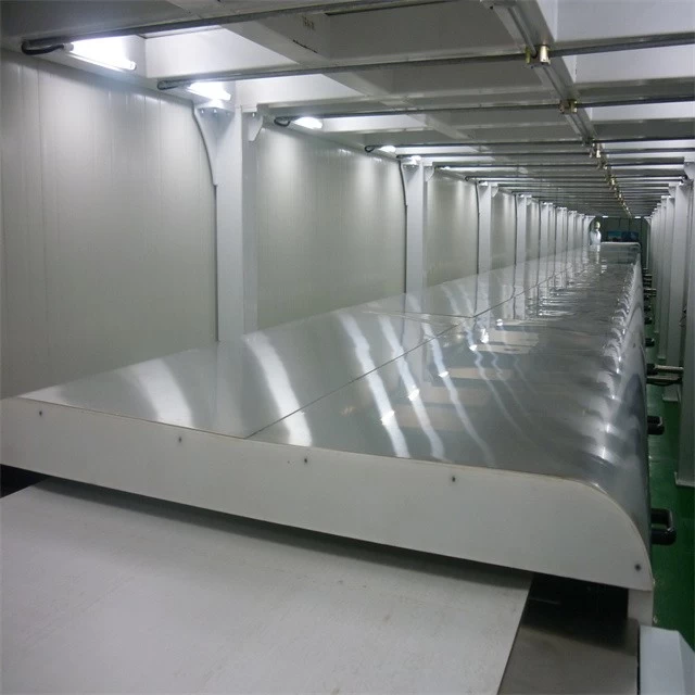 Leading supplier industry process food and cosmetics cooling tunnel conveyor