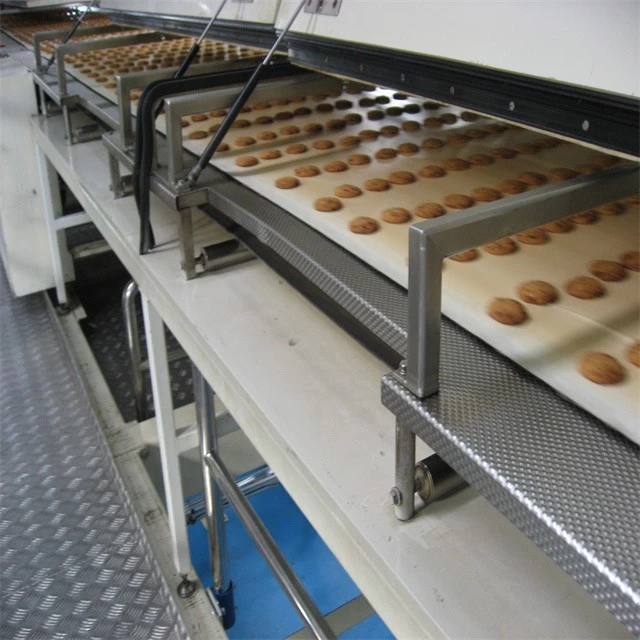 High Capacity Stainless Steel Biscuit Cooling Tunnel Production Line