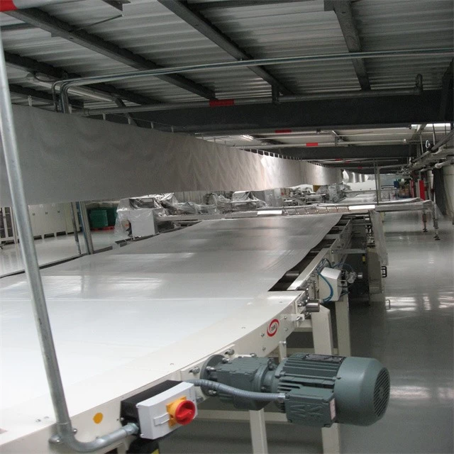 High quality food grade chocolate candy and bread cooling tunnel conveyor