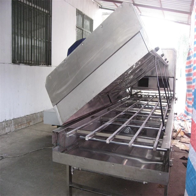 High performance factory price cost saving chocolate biscuit enrobing machine