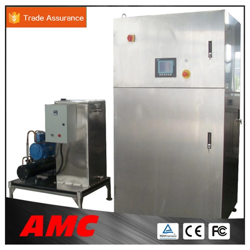 China High Effect Stainless Steel Full-automatic Chocolate Tempering Machine manufacturer