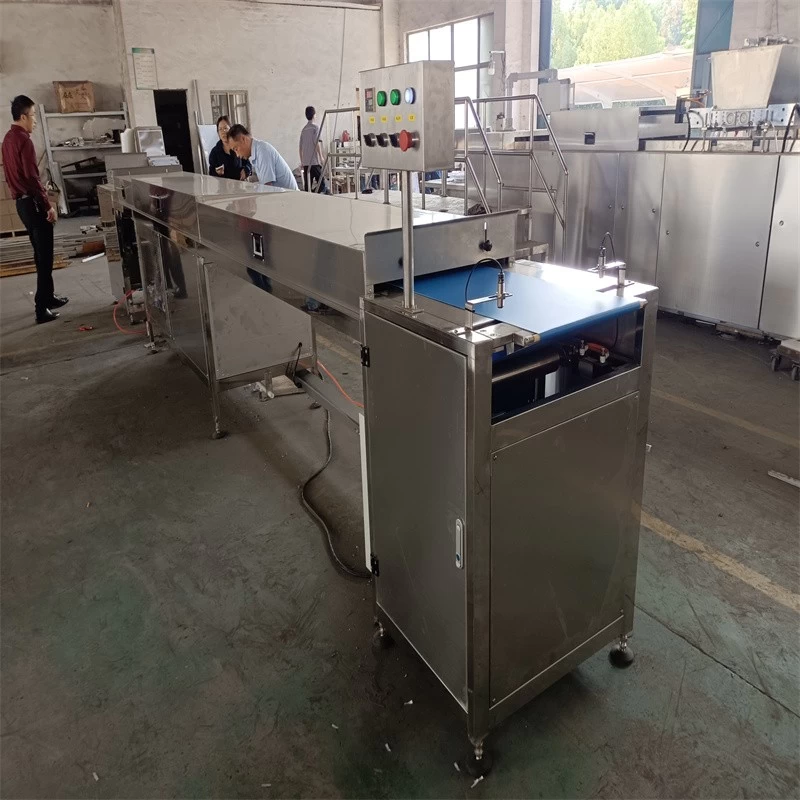China Customized stainless steel mini chocolate candy biscuits bread cooling tunnel system manufacturer