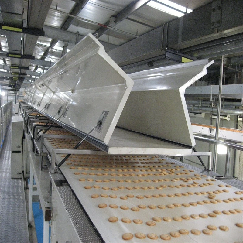 Cina Macchina per biscotti al cioccolato e tunnel di raffreddamento del pane di nuova concezione, facile da usare produttore