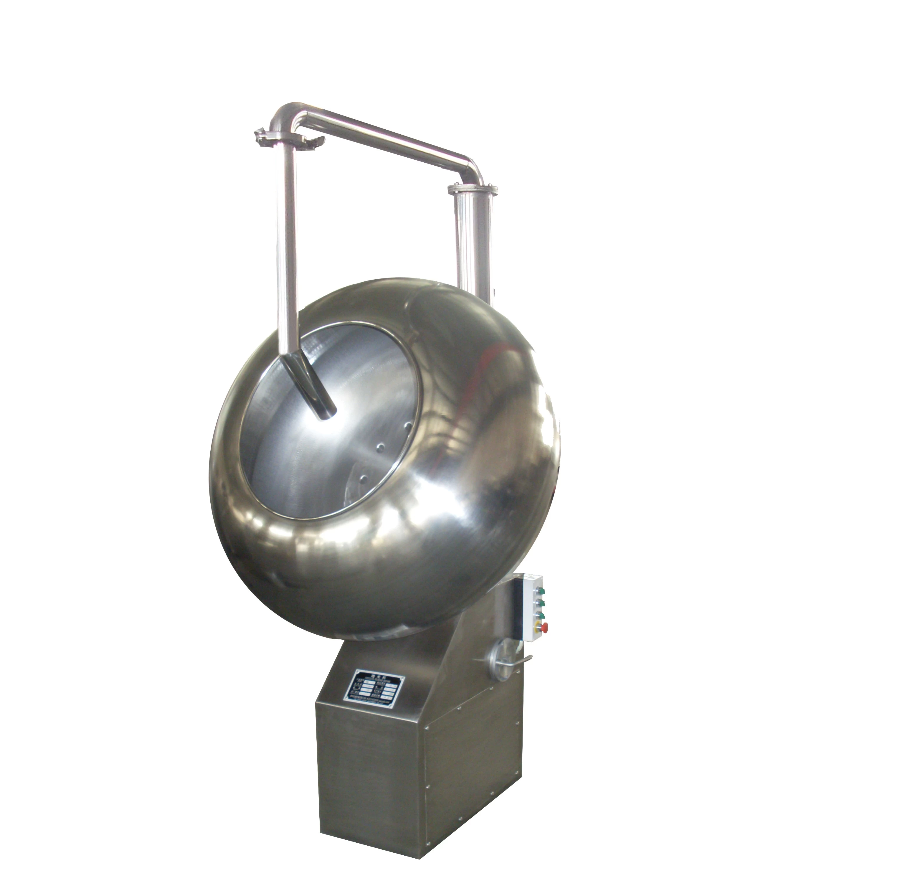 China Stainless Steel Candy Pill Polishing Coating Chocolate Coating Chocolate Polishing Machine manufacturer