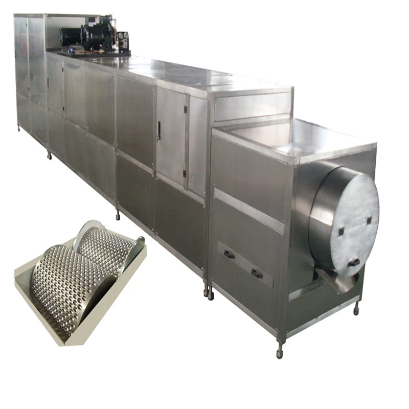 China Best sale stainless steel full-automatic chocolate bean making machine manufacturer