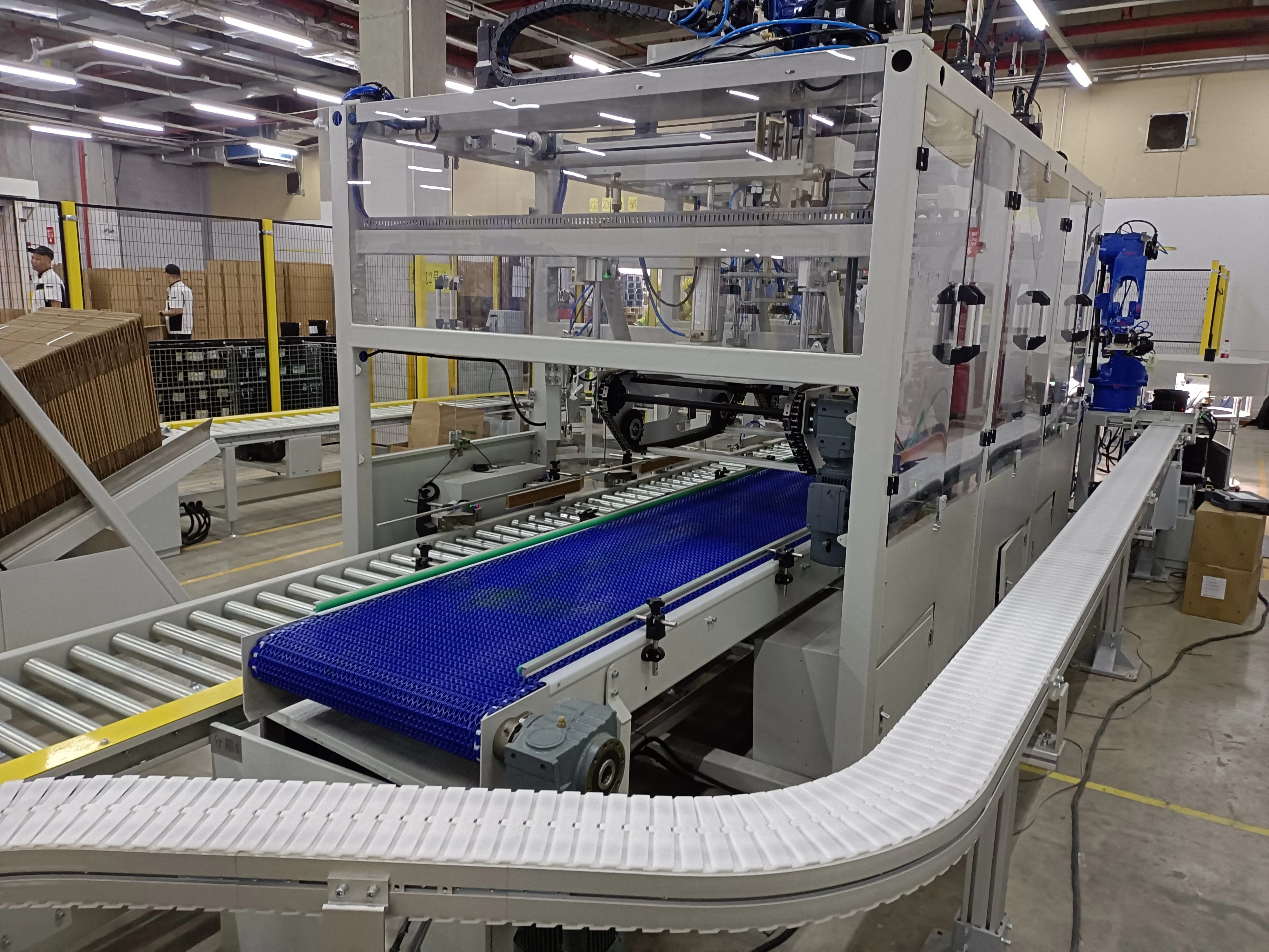 Китай Новейшая интеллектуальная полностью автоматическая линия по производству упаковки производителя